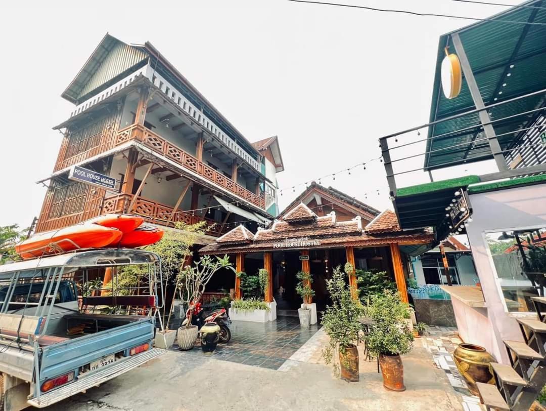 Vangvieng Pool House Hotel Vang Vieng Dış mekan fotoğraf